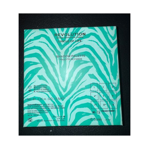 Revolution Disney Lion King Bright Colors Eye Shadow Palette - Picture 3 of 3